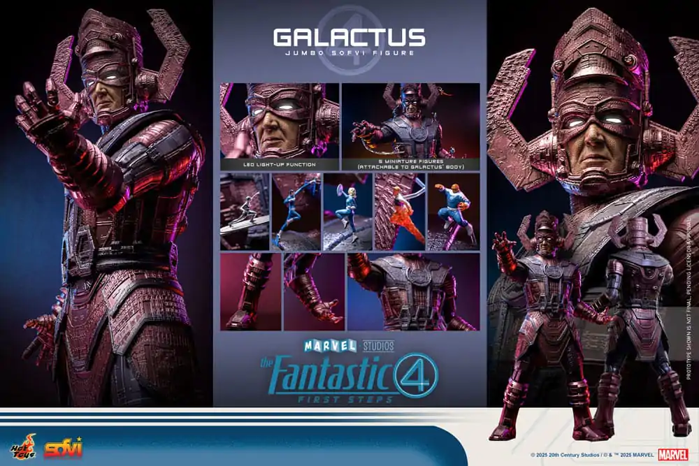 The Fantastic Four: First Steps Jumbo Sofvi Masterpiece Vinyl figura Galactus 70 cm termékfotó