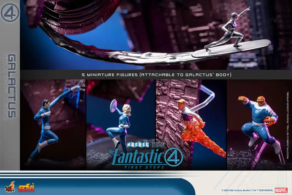 The Fantastic Four: First Steps Jumbo Sofvi Masterpiece Vinyl figura Galactus 70 cm termékfotó