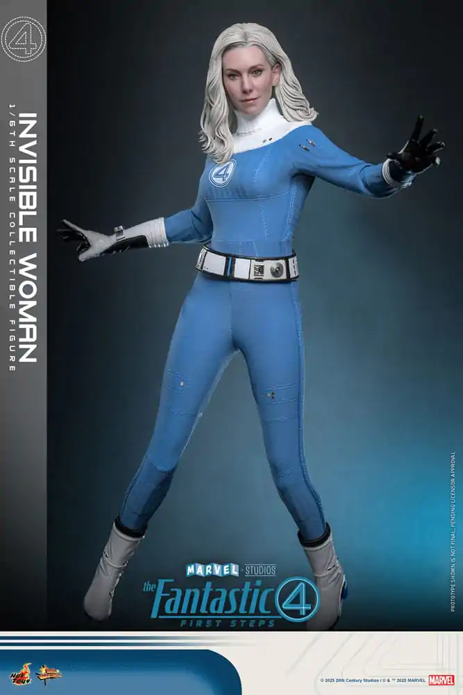 The Fantastic Four: First Steps Movie Masterpiece 1/6 Invisible Woman akciófigura 28 cm termékfotó