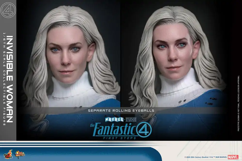 The Fantastic Four: First Steps Movie Masterpiece 1/6 Invisible Woman akciófigura 28 cm termékfotó