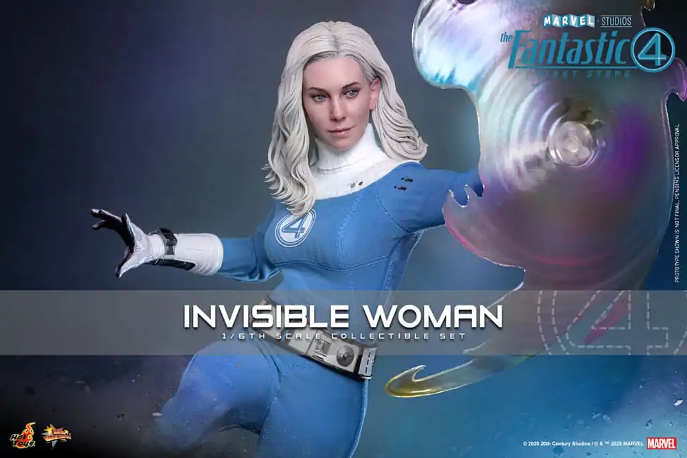 The Fantastic Four: First Steps Movie Masterpiece 1/6 Invisible Woman akciófigura 28 cm termékfotó