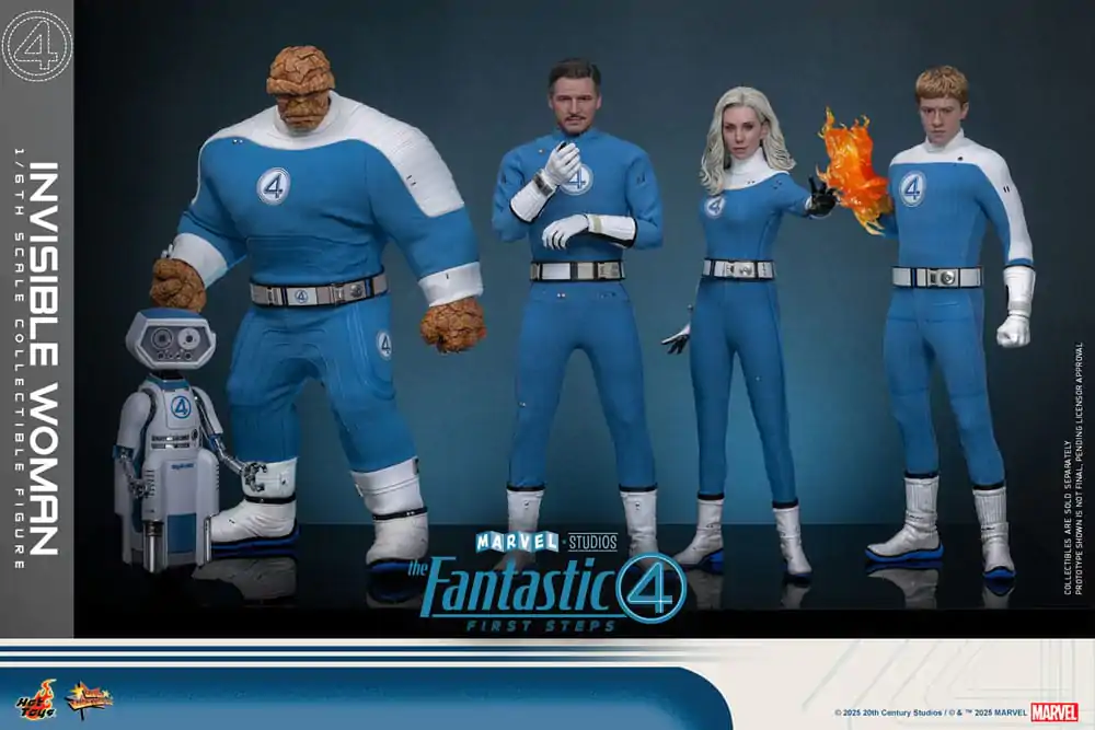 The Fantastic Four: First Steps Movie Masterpiece 1/6 Invisible Woman akciófigura 28 cm termékfotó