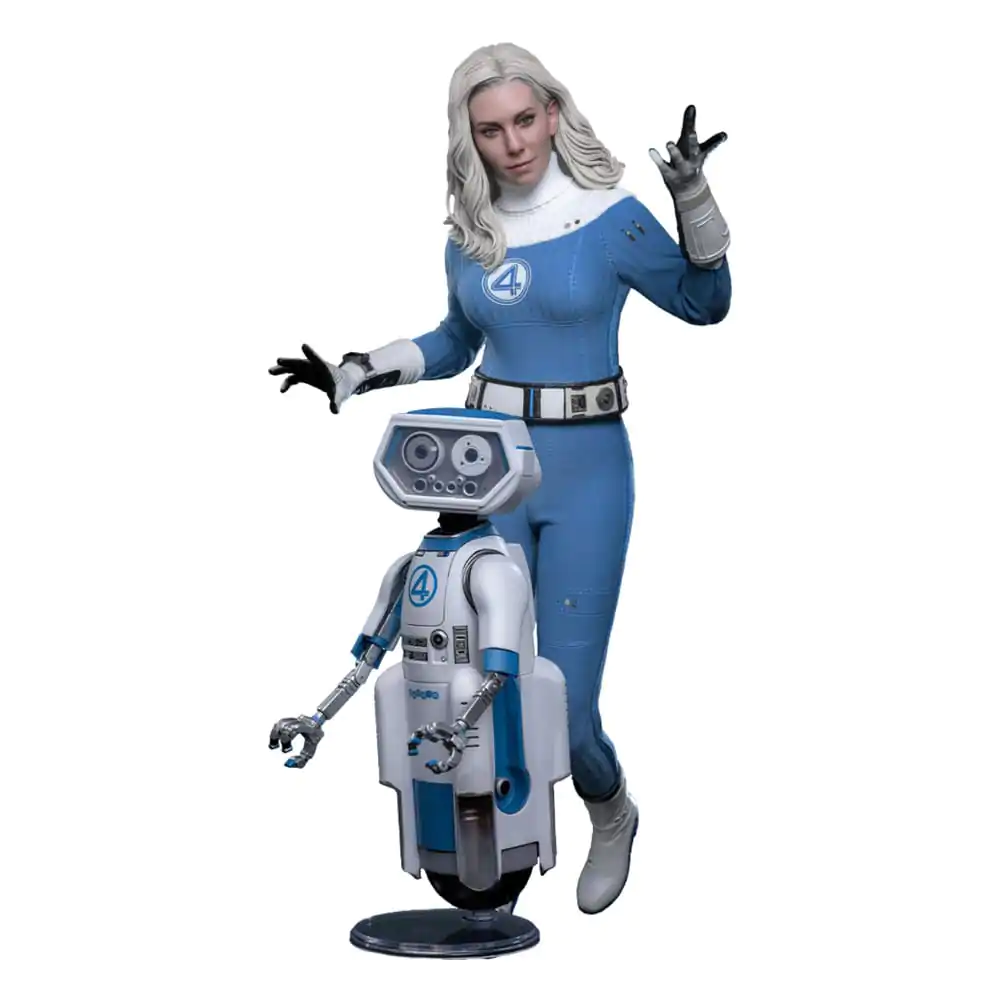 The Fantastic Four: First Steps Movie Masterpiece 1/6 Invisible Woman & H.E.R.B.I.E. akciófigura csomag 28 cm termékfotó