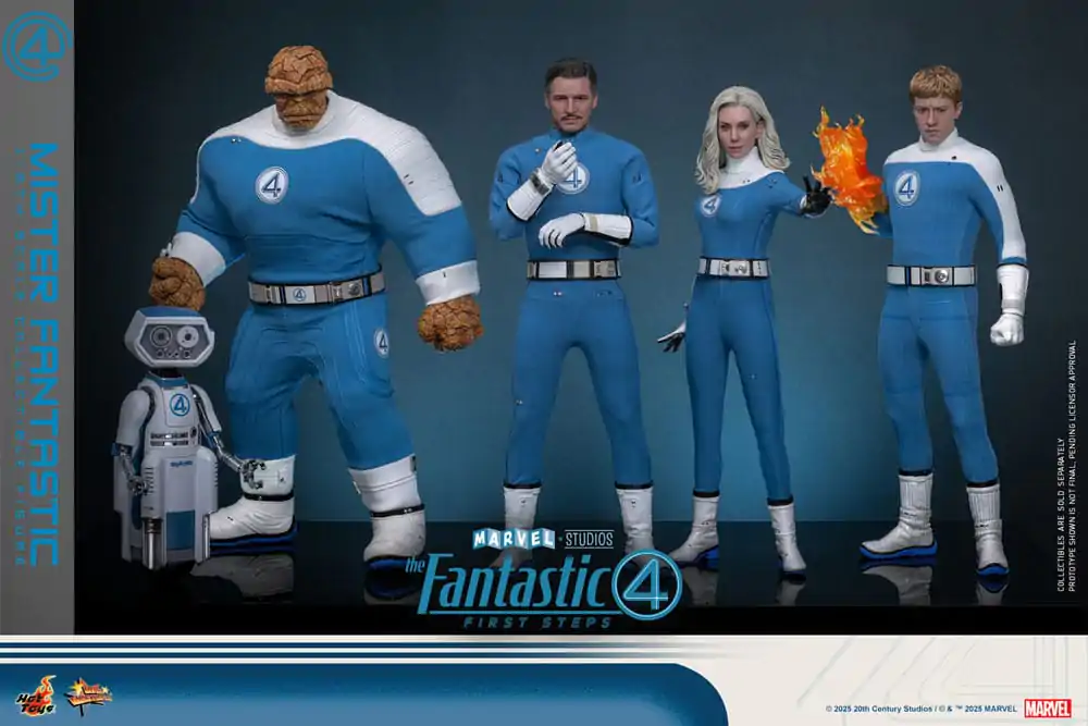 The Fantastic Four: First Steps Movie Masterpiece 1/6 Mister Fantastic akciófigura 30 cm termékfotó