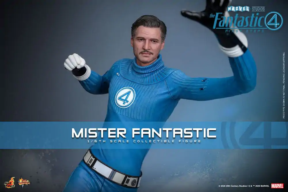 The Fantastic Four: First Steps Movie Masterpiece 1/6 Mister Fantastic akciófigura 30 cm termékfotó