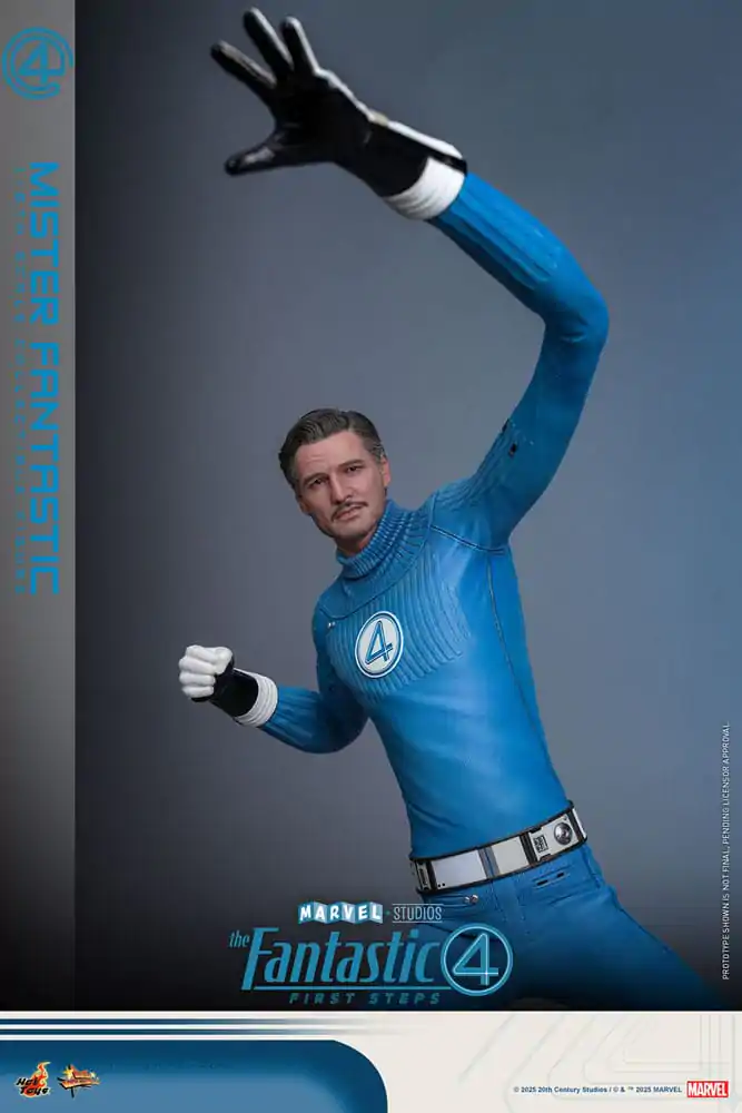 The Fantastic Four: First Steps Movie Masterpiece 1/6 Mister Fantastic akciófigura 30 cm termékfotó