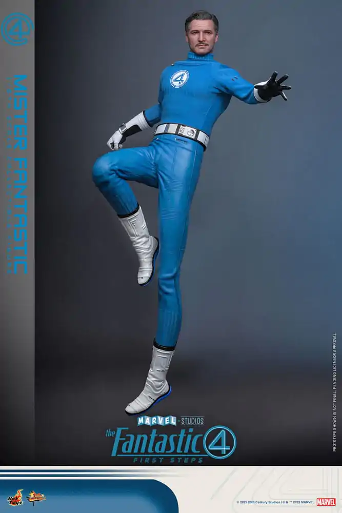 The Fantastic Four: First Steps Movie Masterpiece 1/6 Mister Fantastic akciófigura 30 cm termékfotó