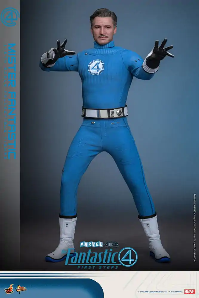The Fantastic Four: First Steps Movie Masterpiece 1/6 Mister Fantastic akciófigura 30 cm termékfotó