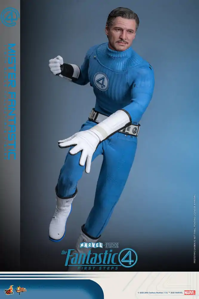 The Fantastic Four: First Steps Movie Masterpiece 1/6 Mister Fantastic akciófigura 30 cm termékfotó