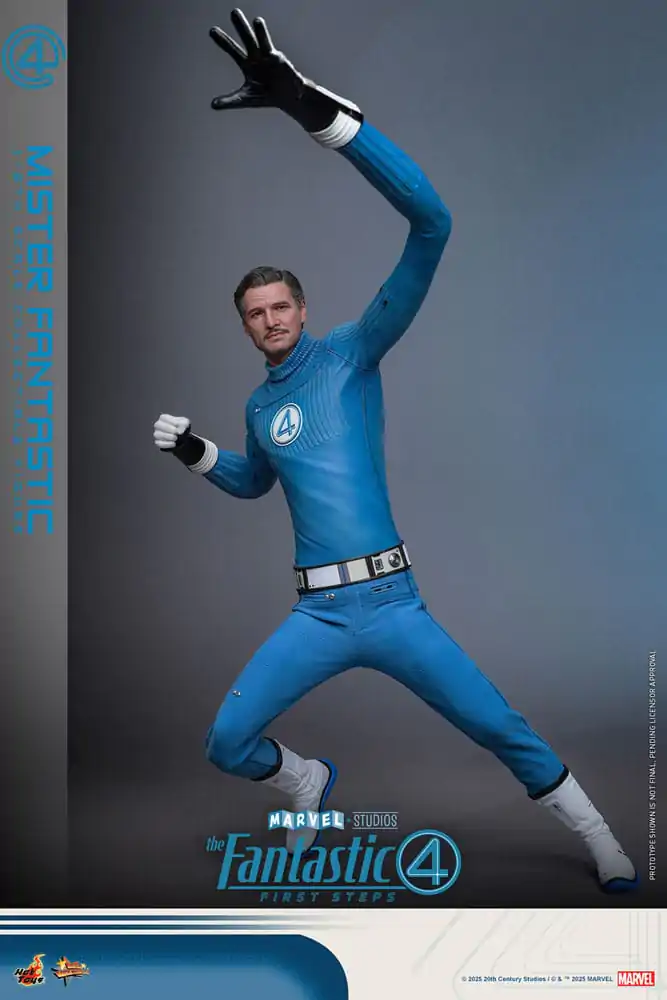 The Fantastic Four: First Steps Movie Masterpiece 1/6 Mister Fantastic akciófigura 30 cm termékfotó