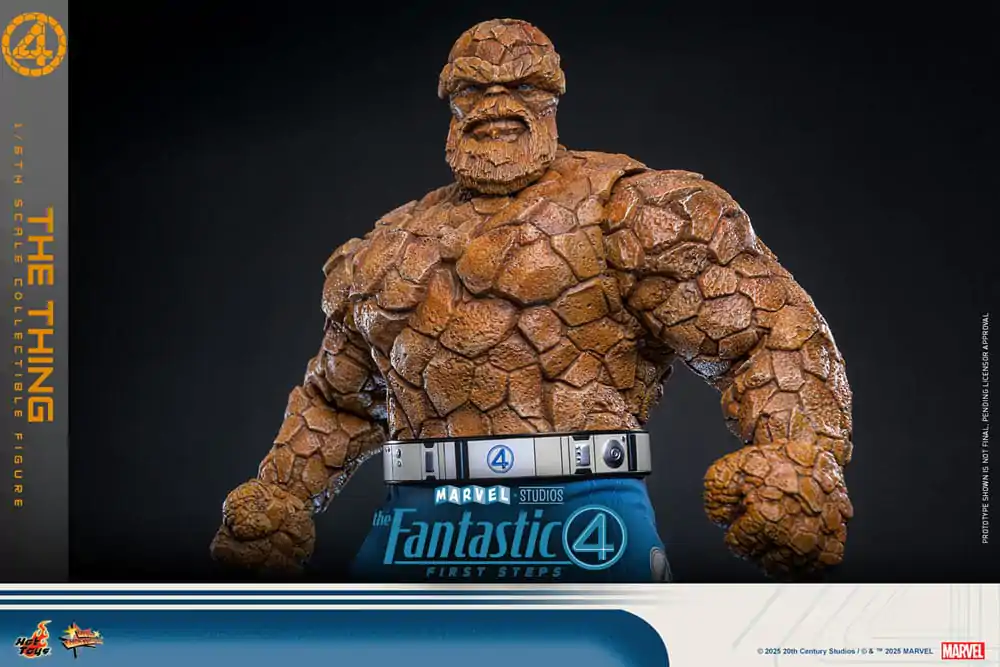 The Fantastic Four: First Steps Movie Masterpiece 1/6 The Thing akciófigura 31 cm termékfotó
