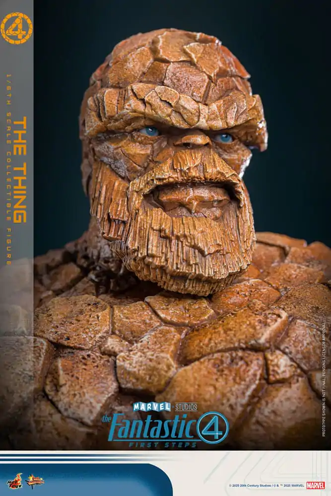 The Fantastic Four: First Steps Movie Masterpiece 1/6 The Thing akciófigura 31 cm termékfotó
