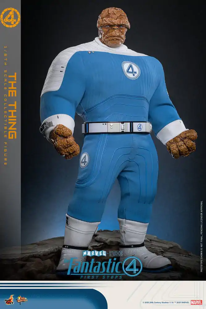 The Fantastic Four: First Steps Movie Masterpiece 1/6 The Thing akciófigura 31 cm termékfotó