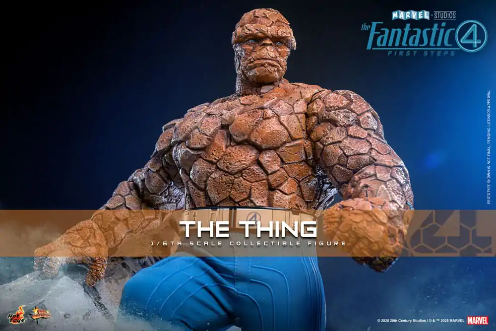 The Fantastic Four: First Steps Movie Masterpiece 1/6 The Thing akciófigura 31 cm termékfotó