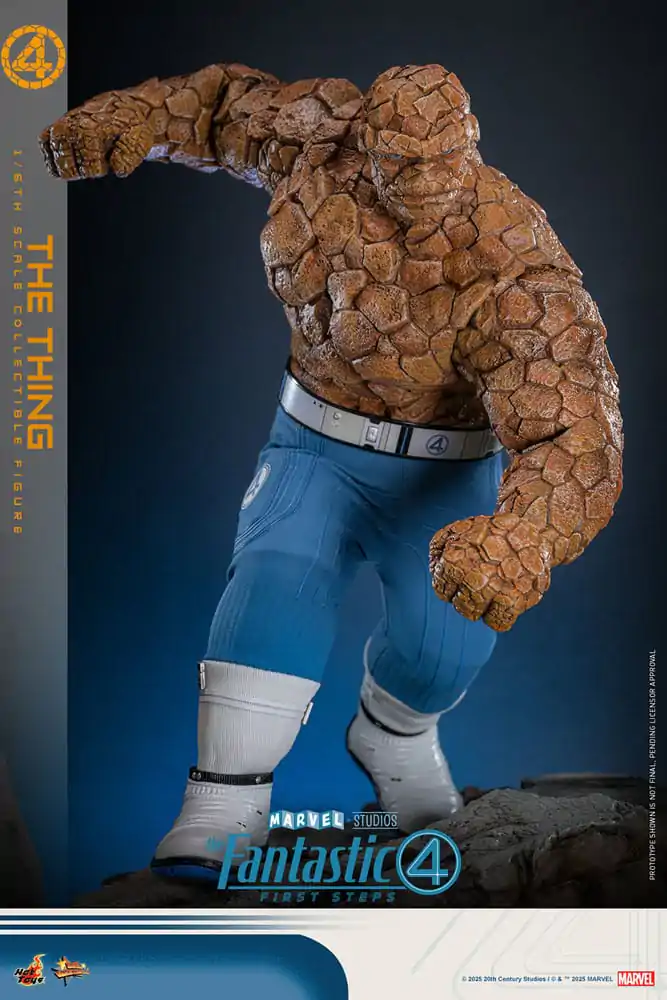 The Fantastic Four: First Steps Movie Masterpiece 1/6 The Thing akciófigura 31 cm termékfotó