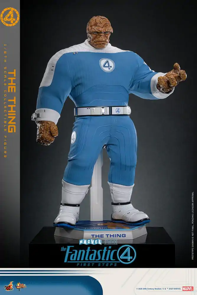 The Fantastic Four: First Steps Movie Masterpiece 1/6 The Thing akciófigura 31 cm termékfotó