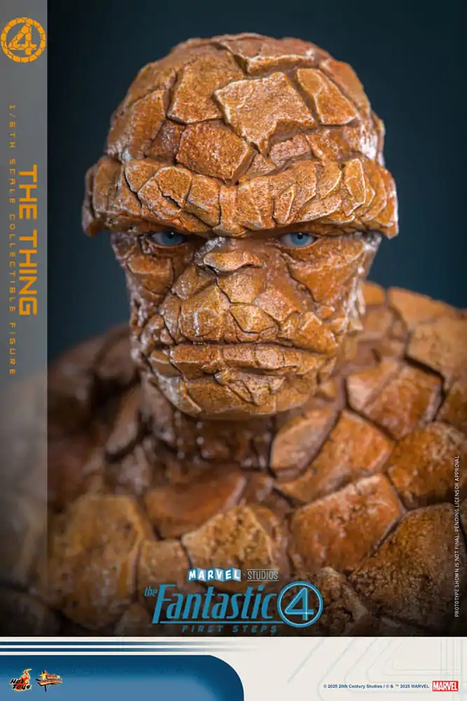 The Fantastic Four: First Steps Movie Masterpiece 1/6 The Thing akciófigura 31 cm termékfotó