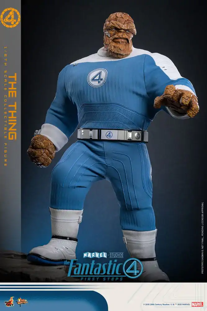 The Fantastic Four: First Steps Movie Masterpiece 1/6 The Thing akciófigura 31 cm termékfotó