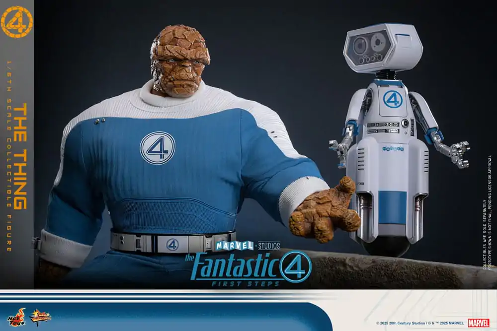 The Fantastic Four: First Steps Movie Masterpiece 1/6 The Thing akciófigura 31 cm termékfotó
