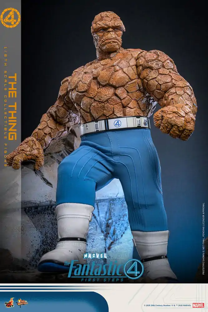 The Fantastic Four: First Steps Movie Masterpiece 1/6 The Thing akciófigura 31 cm termékfotó