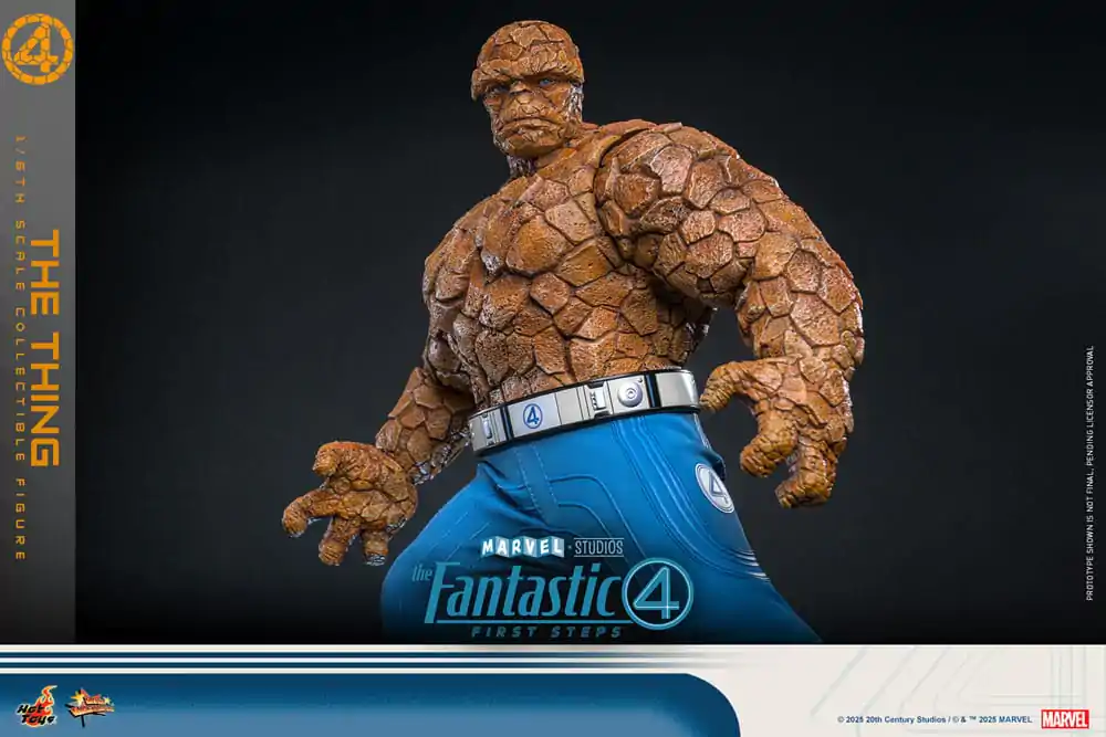 The Fantastic Four: First Steps Movie Masterpiece 1/6 The Thing akciófigura 31 cm termékfotó