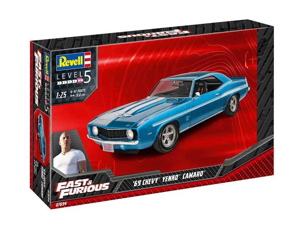 The Fast &amp; Furious 1969 Chevy Camaro Yenko modell készlet termékfotó