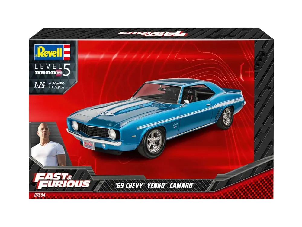 The Fast &amp; Furious 1969 Chevy Camaro Yenko modell készlet termékfotó