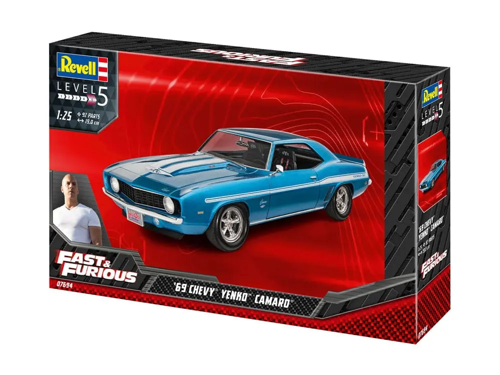 The Fast &amp; Furious 1969 Chevy Camaro Yenko modell készlet termékfotó