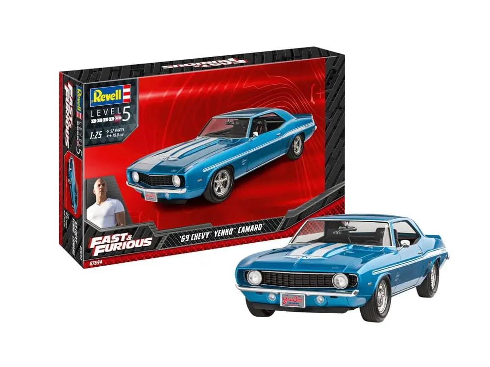 The Fast &amp; Furious 1969 Chevy Camaro Yenko modell készlet termékfotó
