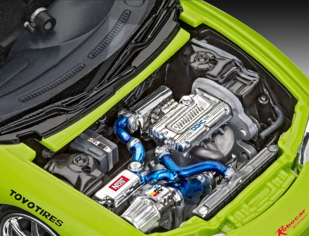 The Fast &amp; Furious Brian's 1995 Mitsubishi Eclipse modell készlet termékfotó