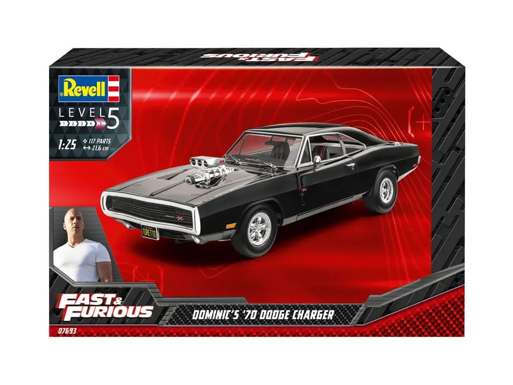 The Fast & Furious Model Kit Dominics 1970 Dodge Charger termékfotó