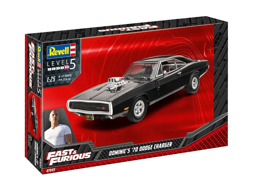 The Fast & Furious Model Kit Dominics 1970 Dodge Charger termékfotó