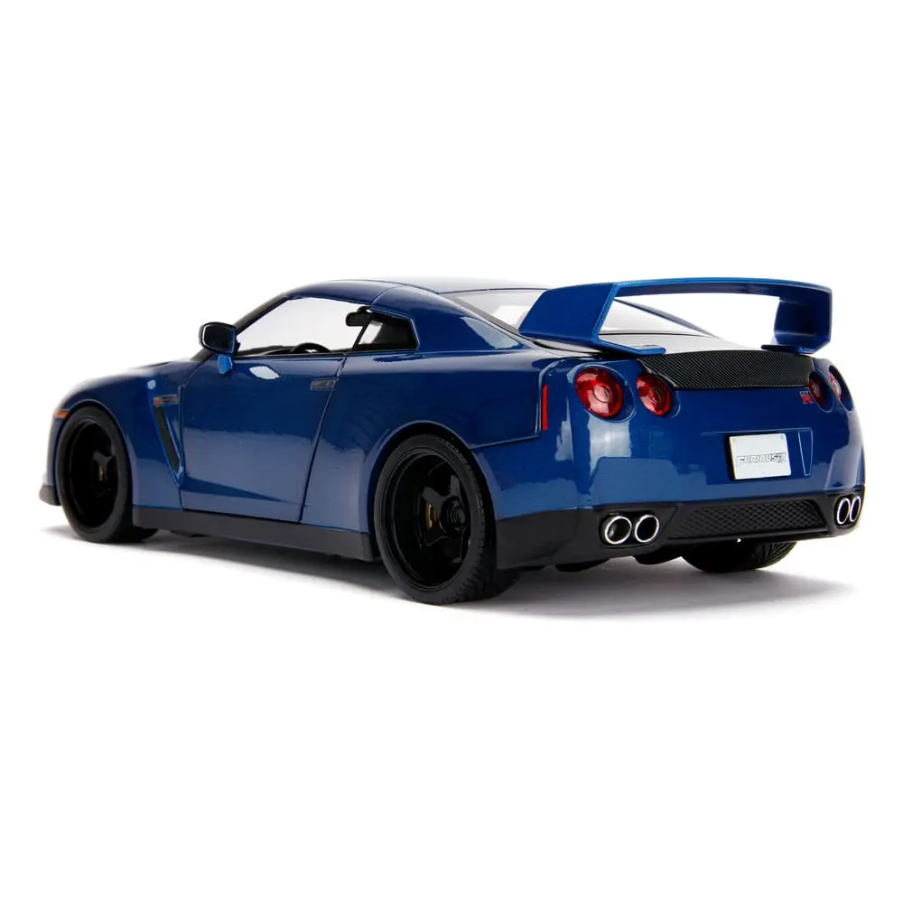 The Fast and Furious Diecast Model Hollywood Rides 1/18 2009 Nissan Skyline GT-R R35 és Brian figura termékfotó