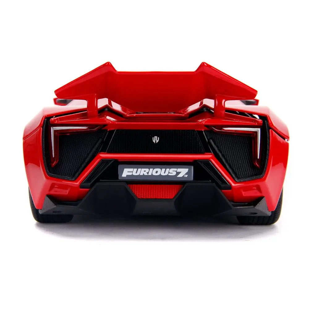 The Fast and Furious Diecast Model Hollywood Rides 1/18 Lykan Hypersport és Dom figura termékfotó