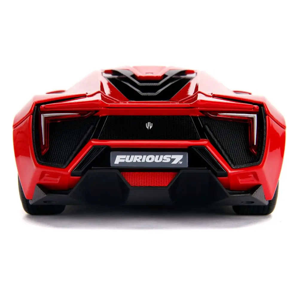 The Fast and Furious Diecast Model Hollywood Rides 1/18 Lykan Hypersport és Dom figura termékfotó