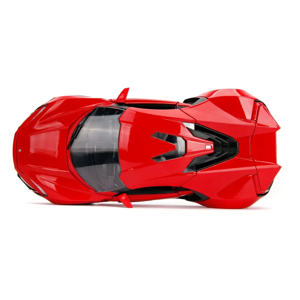 The Fast and Furious Diecast Model Hollywood Rides 1/18 Lykan Hypersport és Dom figura termékfotó