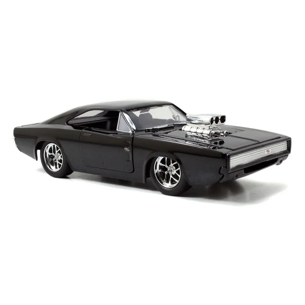 The Fast and Furious Diecast Model Hollywood Rides 1/24 1970 Dodge Charger és Dom Toretto figura termékfotó