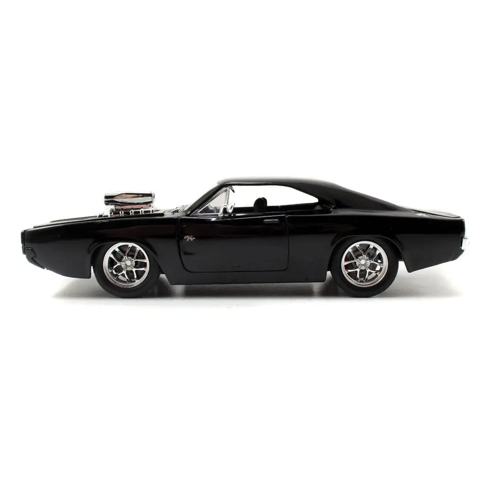 The Fast and Furious Diecast Model Hollywood Rides 1/24 1970 Dodge Charger és Dom Toretto figura termékfotó