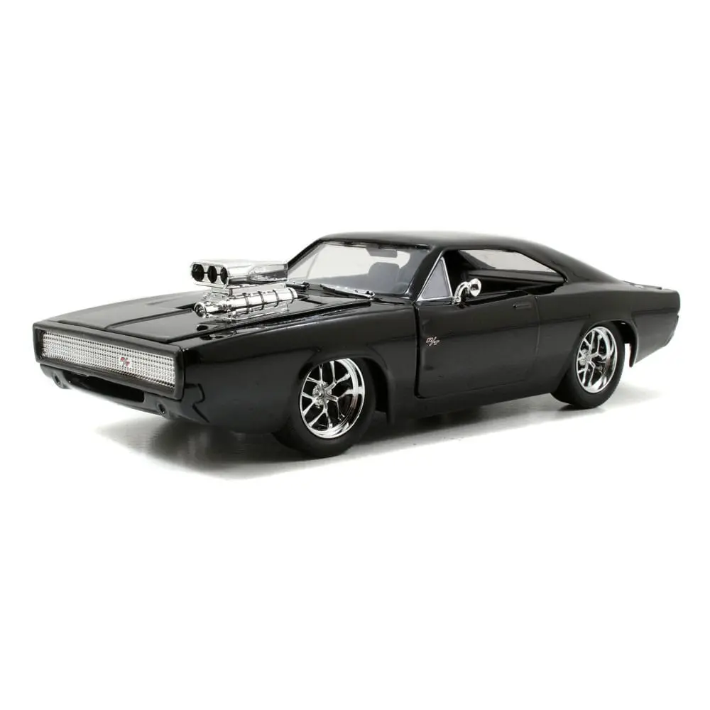 The Fast and Furious Diecast Model Hollywood Rides 1/24 1970 Dodge Charger és Dom Toretto figura termékfotó