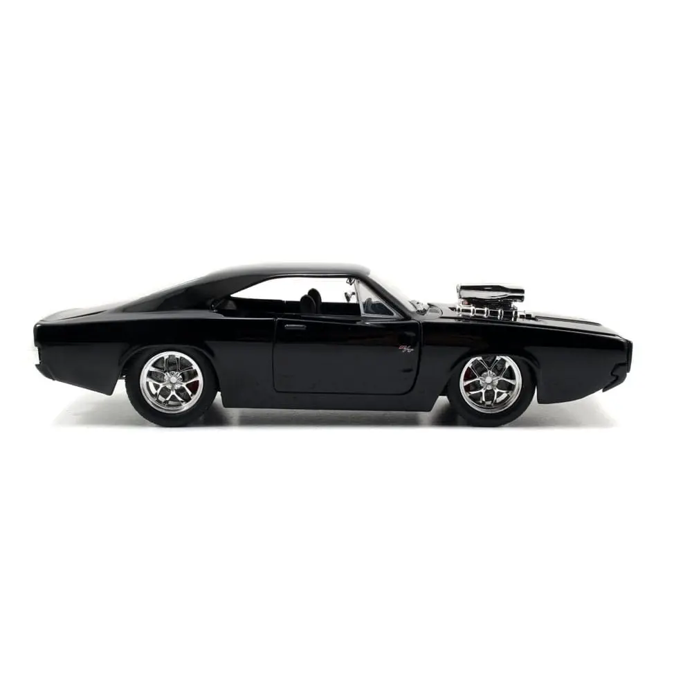 The Fast and Furious Diecast Model Hollywood Rides 1/24 1970 Dodge Charger és Dom Toretto figura termékfotó