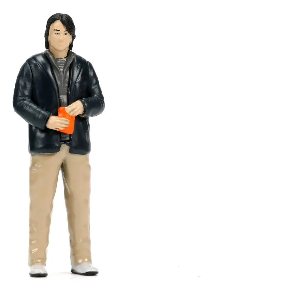 The Fast and Furious Diecast Model Hollywood Rides 1/24 1997 Mazda RX7 és Han figura termékfotó