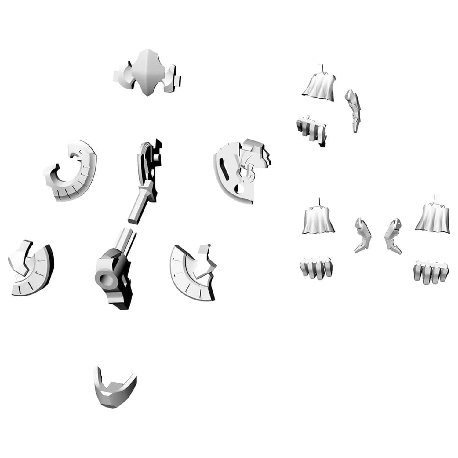 The Five Star Stories Magnapalace The Knight of Gold Enthusiast Edition műanyag modell készlet 23 cm termékfotó