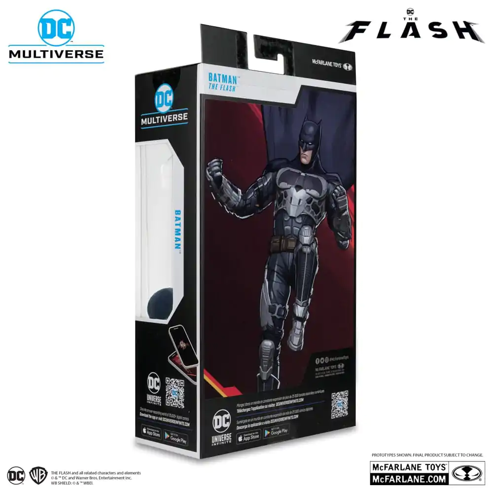 The Flash DC Multiverse Batman (Platinum Edition) akciófigura 18 cm termékfotó