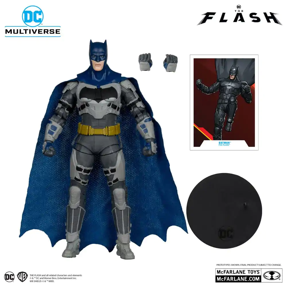 The Flash DC Multiverse Batman (Platinum Edition) akciófigura 18 cm termékfotó