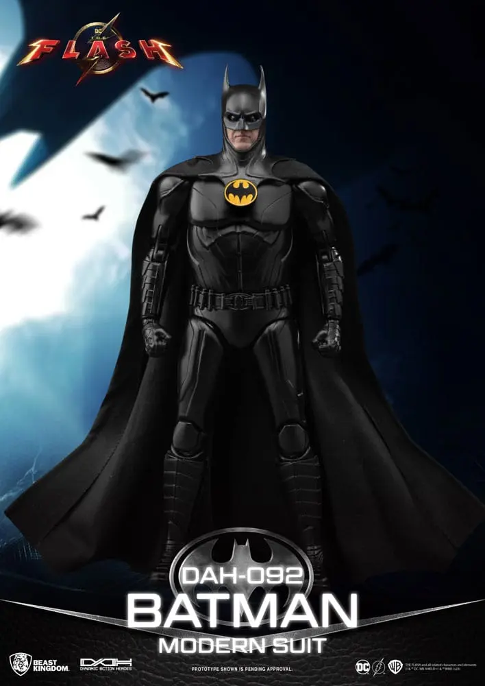 The Flash Dynamic 8ction Heroes 1/9 Batman Modern Suit akciófigura 24 cm termékfotó