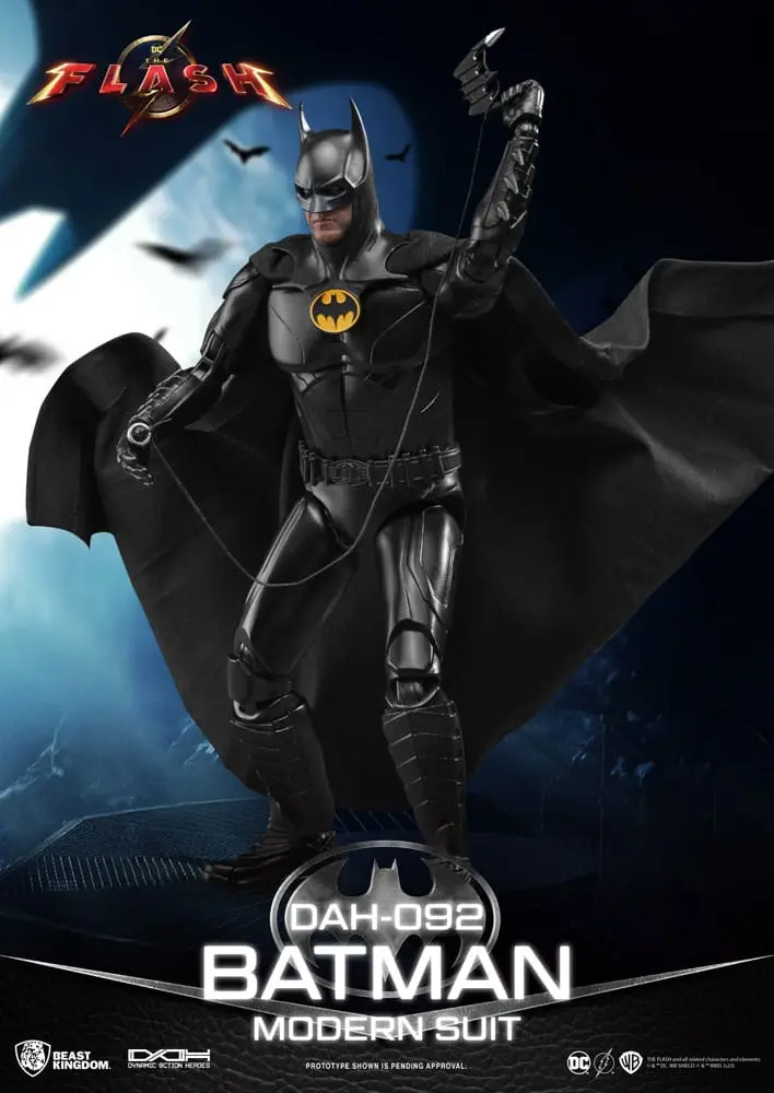 The Flash Dynamic 8ction Heroes 1/9 Batman Modern Suit akciófigura 24 cm termékfotó