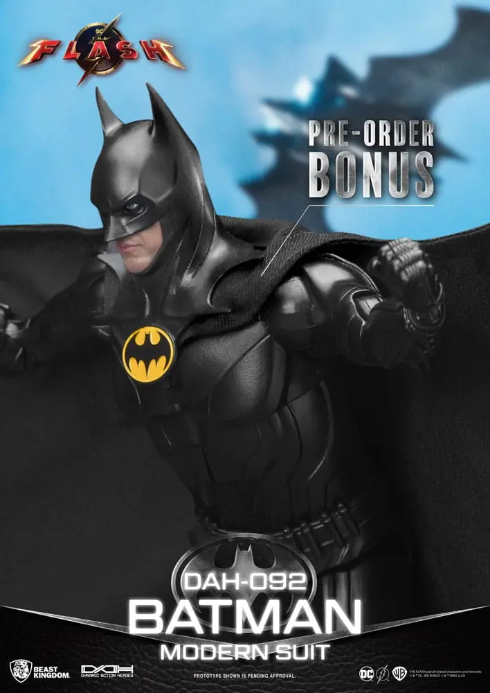 The Flash Dynamic 8ction Heroes 1/9 Batman Modern Suit akciófigura 24 cm termékfotó