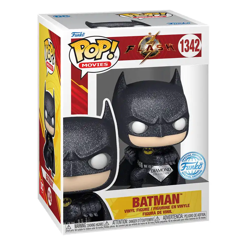 The Flash Funko POP! Movies Vinyl figura Batman (Keaton) DGLT 9 cm termékfotó