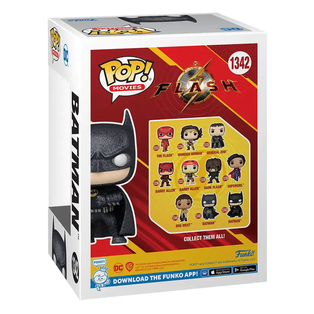 The Flash Funko POP! Movies Vinyl figura Batman (Keaton) DGLT 9 cm termékfotó