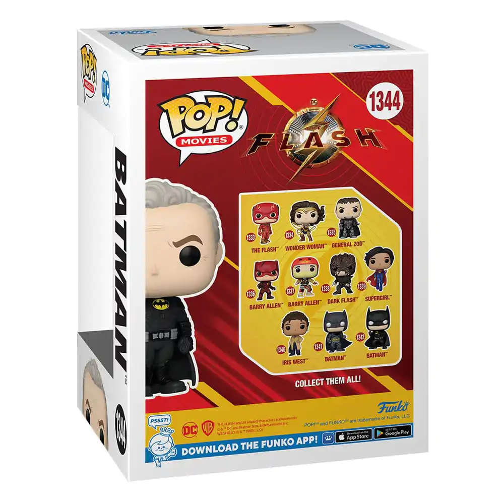 The Flash Funko POP! Movies Vinyl figura Batman (Keaton) unmasked 9 cm termékfotó